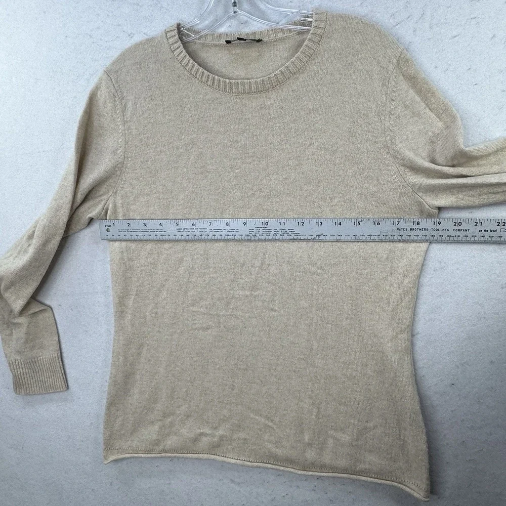 Lafayette 148 Sweater Womens Large‎ Cashmere Quiet Luxury Minimalist Capsule